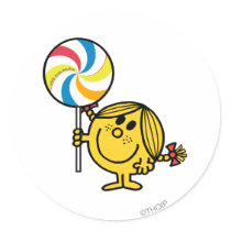 Little Miss Sunshine Lollipop stickers