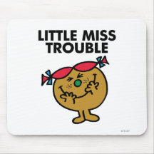 Little Miss Trouble Classic 1 Mousepad
