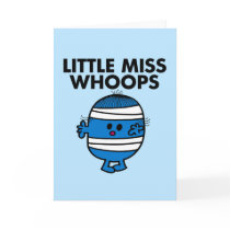 Little Miss Whoops Classic Greeting Card