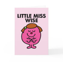 Little Miss Wise Classic Greeting Cards