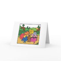 Little Misses Greeting Card