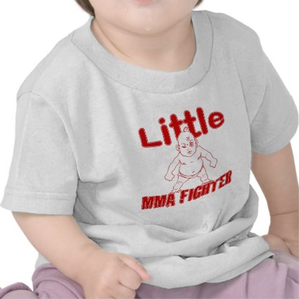 Little MMA Fighter Martial Arts Baby Tee Shirts