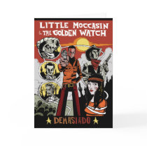artsprojekt, little mocassin greeting card, jim, mahfood, food, one, 40oz, comics, clerks, grrl scouts, colt 45, stupid, page, filler, man, live art, live, art, z-trip, murs, felt, true, tales, underground, hip, hop, sarah, silverman, program, frenchpulp, mahf, earthworms, comic, books., jim mahfood, jim mahfood skateboards, food one skateboards, 40 oz comics skateboards, food one, 40 oz comics, Card with custom graphic design