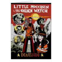 Little Mocassin Greeting Card cards