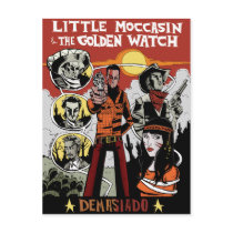 Little Mocassin Postcard postcards by 40ozcomics Little Mocassin Postcard postcards