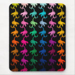 Little monkey black mousepads