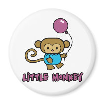 Little Monkey magnets by alternateworlds Little Monkey magnets