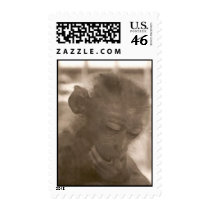 Little Monkey Postage postage by deesbasenjis Little Monkey Postage postage