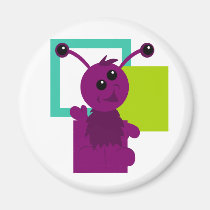 Little Monster Alien Creatures magnets