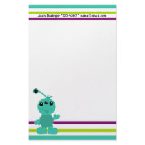 Little Monster Alien Creatures stationery by candystore Little Monster Alien Creatures stationery