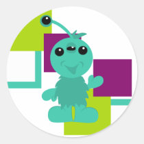 Little Monster Alien Creatures stickers