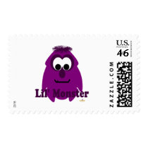 Little Monster Barry Pie Lil' Monster postage by charactercraze Little Monster Barry Pie Lil' Monster postage