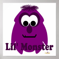 Little Monster Barry Pie Lil' Monster Print