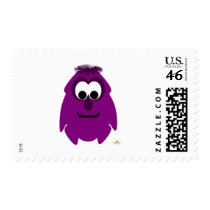 Little Monster Barry Pie Postage Stamp