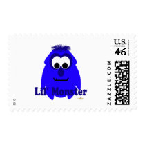 Little Monster Bobby Bright Lil' Monster Postage Stamp