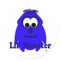 Little Monster Bobby Bright Lil' Monster stickers