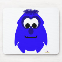 Little Monster Bobby Bright Mouse Pad