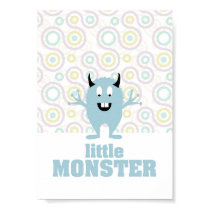 Little Monster Illustration posters