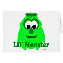 Little Monster Limey Lena Lil' Monster Card