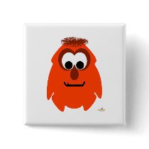 Little Monster Manda Rin buttons by charactercraze Little Monster Manda Rin buttons