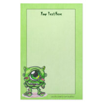 Little Monster Stationery