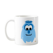 Little Monster Surfer Dude mugs by charactercraze Little Monster Surfer Dude mugs