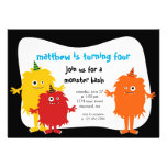 Little Monsters Birthday Invitation