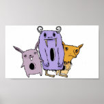 Little Monsters Print