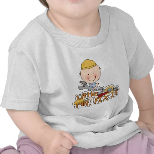 Little Mr. Fix It - Wrench Tshirts and Gifts