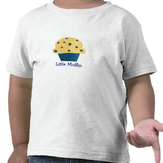 Little Muffin Blueberry Muffin T-Shirt shirt