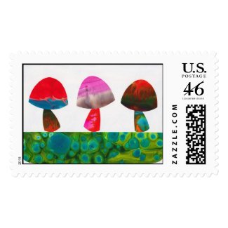 Little Mushies stamp