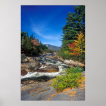 Little Niagra Falls Baxter State Park Poster