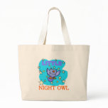 Little Night Owl Tshirts and GIfts Canvas Bags