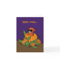 Little Note...Big thanks - Halloween cards by cutietoots Little Note...Big thanks - Halloween cards