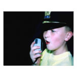 Little Officer 6 Invitation