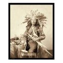 Little, Oglala Leader at Wounded Knee SD 1890 posters