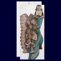 Little Old Woman Who Lived In A Shoe rack cards