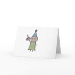 Little One birthday greeting card