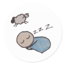Little One sleeptime sticker