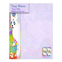 Little One Spring Custom Letterhead