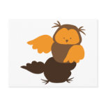Little Owl cutie Showoff Post Card