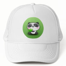Little Panda Cub Mesh Hat