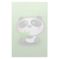 Little Panda Cub Customized Stationery