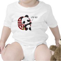 Little Panda onezie t-shirts by Nashiil Little Panda onezie t-shirts
