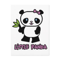 Little Panda Post Card