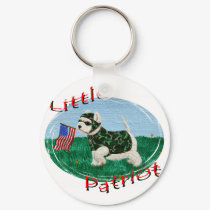"Little Patriot" keychains by mareen "Little Patriot" keychains