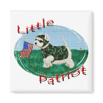 "Little Patriot" magnets by mareen "Little Patriot" magnets