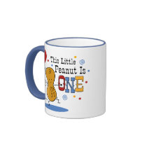 Little Peanut 1st Birthday Mug