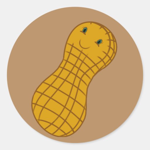 Little Peanut Stickers | Zazzle