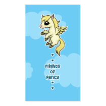 Little Pegasus Bookmark template Business Card